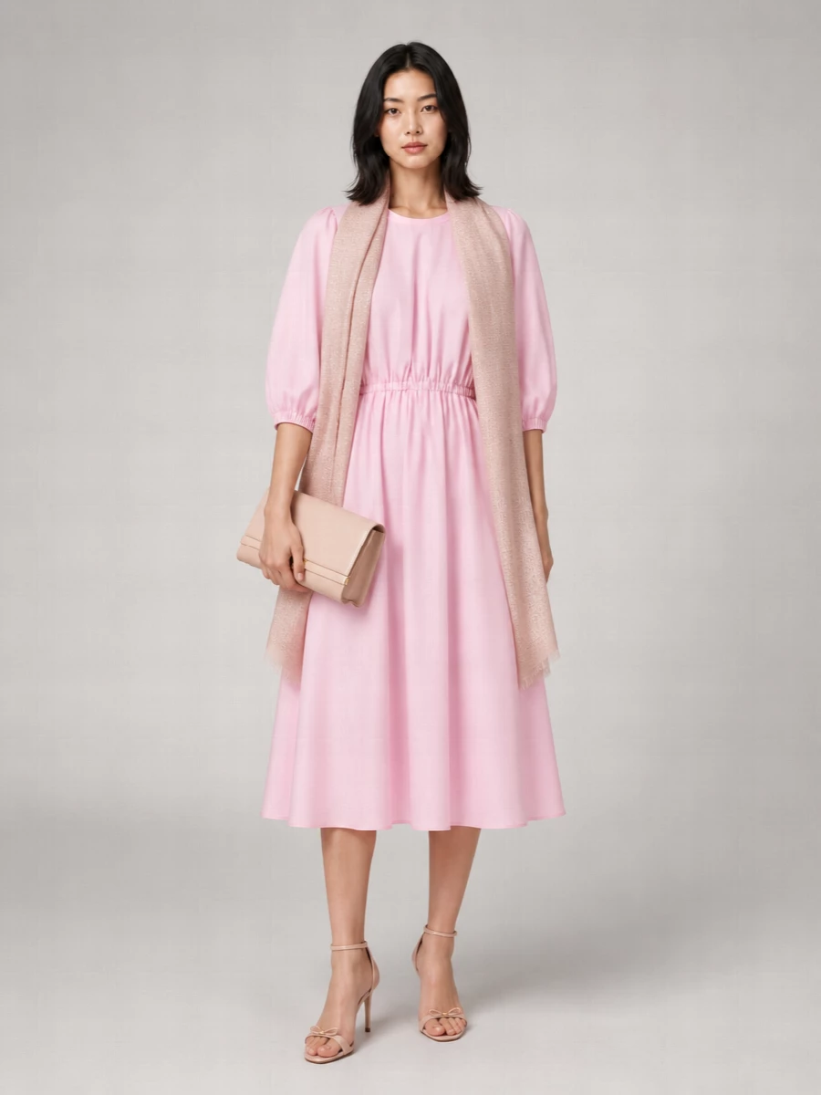 Fabiana Filippi Cotton Midi Dress