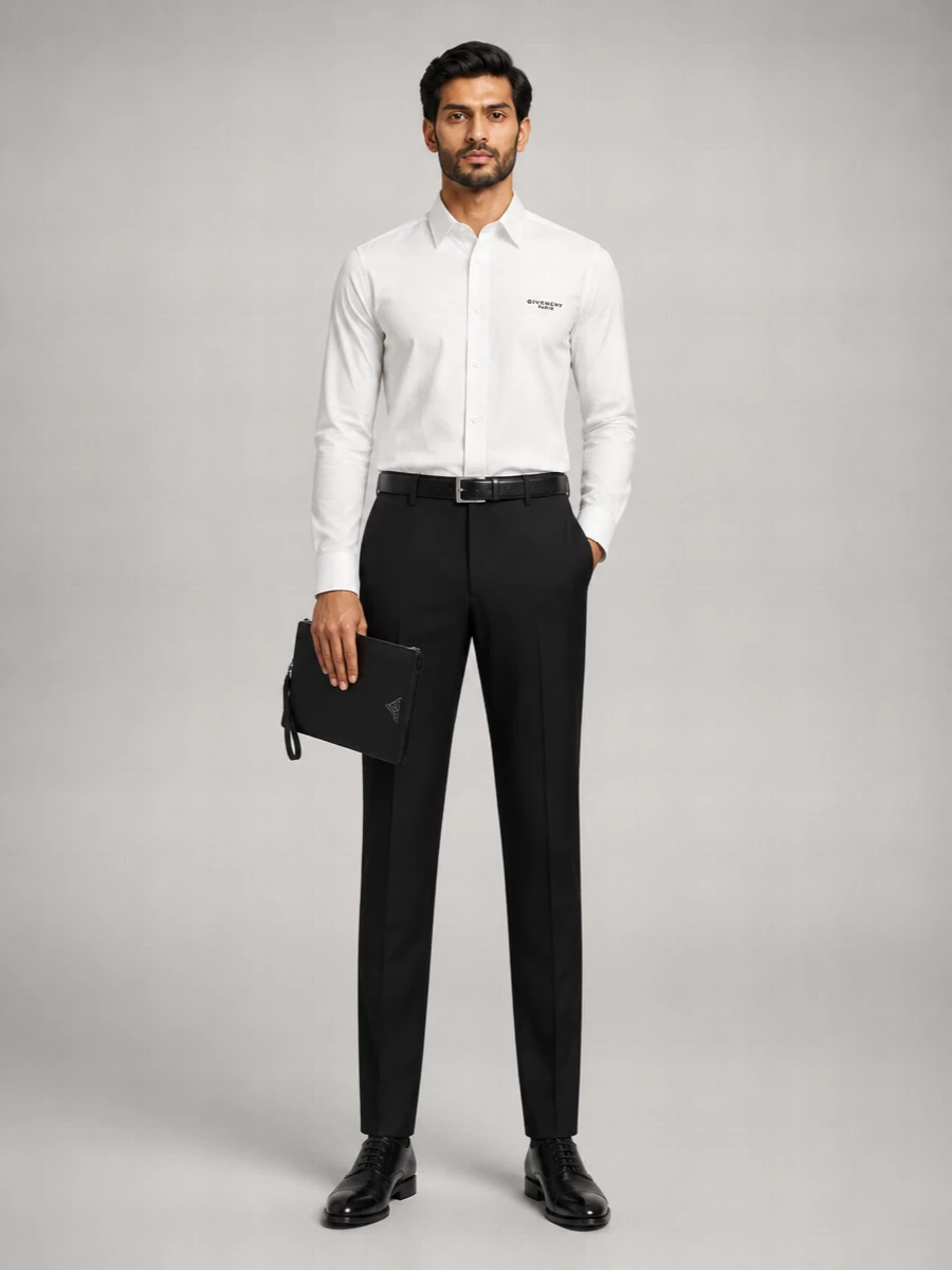 Givenchy Wool Tailored Trousers