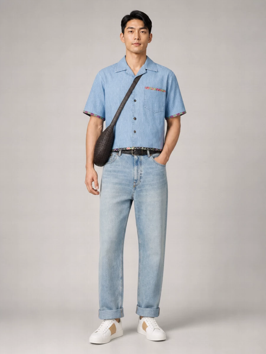 Valentino Garavani Denim Straight-Leg Jeans