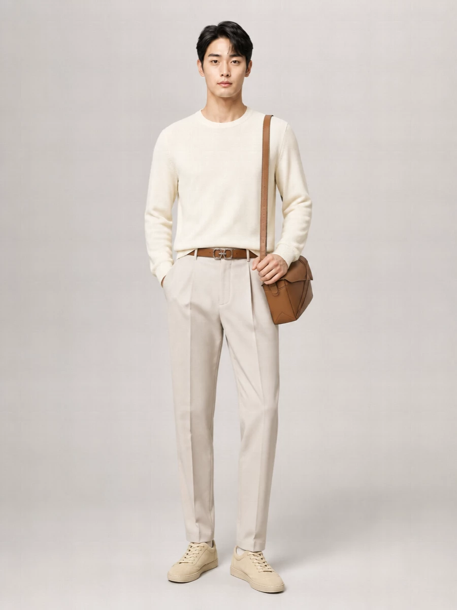 Brunello Cucinelli Lightweight Cotton Crewneck Sweater