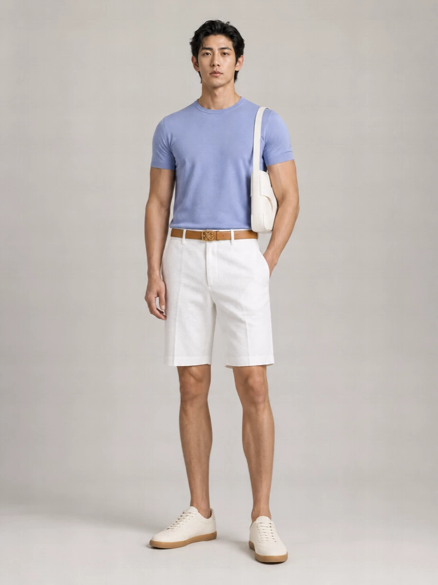 Giorgio Armani Mesh Bermuda Shorts