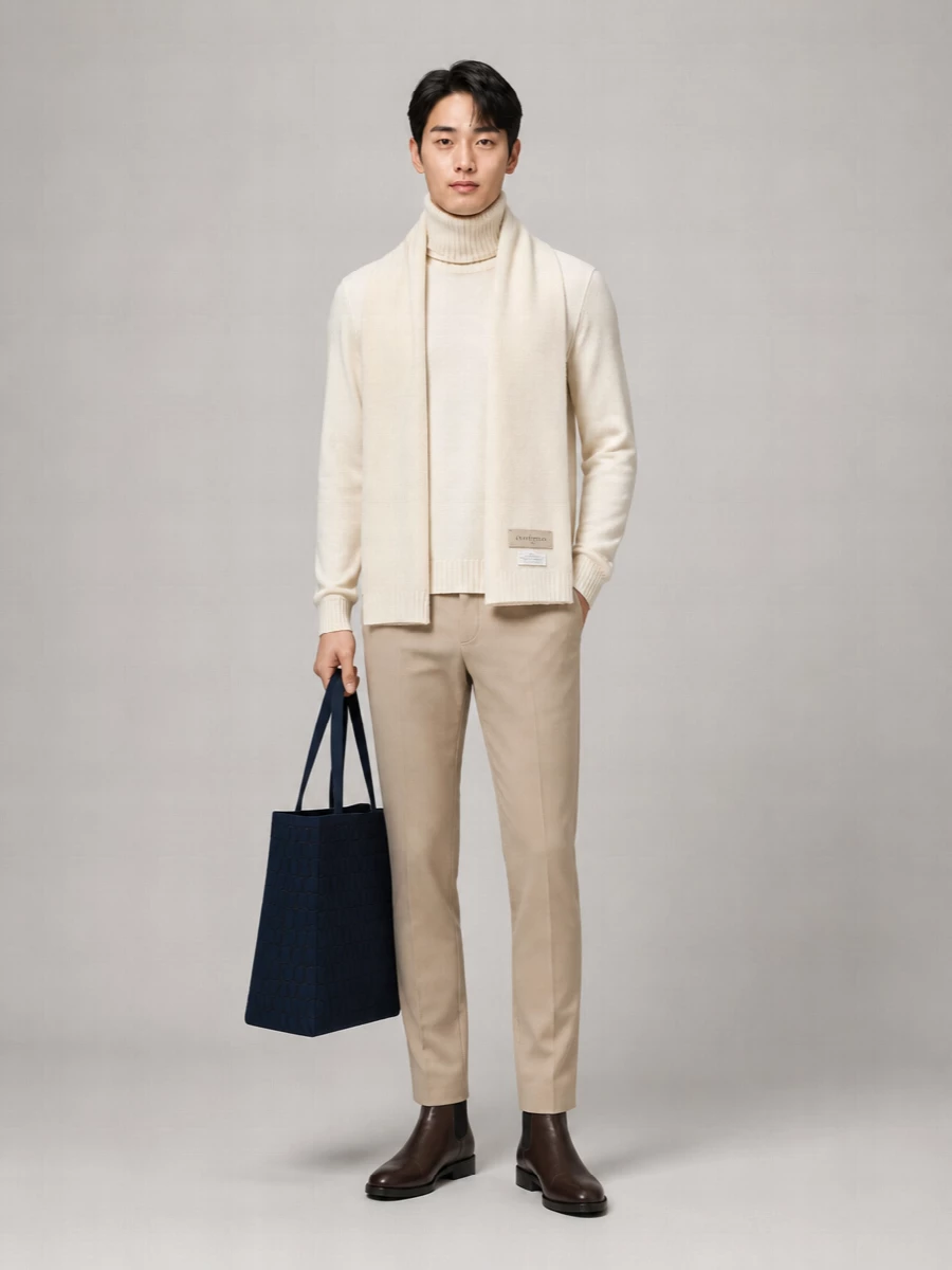 Zanone Virgin Wool Turtleneck Sweater