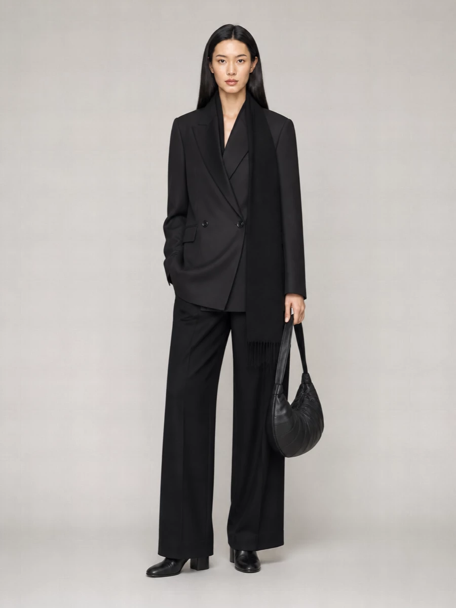 Lemaire double-breasted tailored jacket