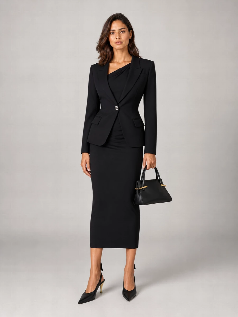 Givenchy Wool Single-Breasted Blazer
