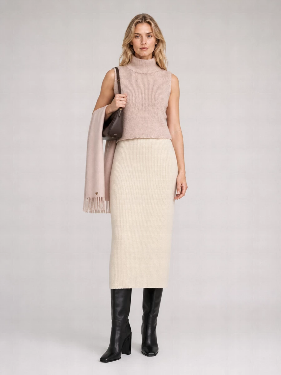 Alaïa Batwing Knitted Jumper