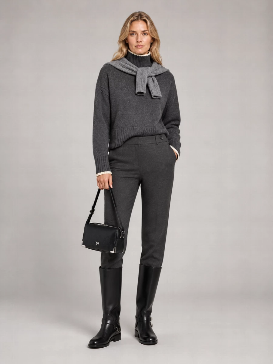 Pinko Love Bag Mini Leather Shoulder Bag