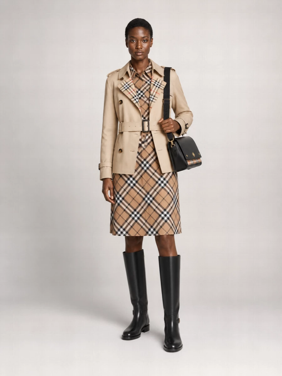 Burberry cotton trench jacket