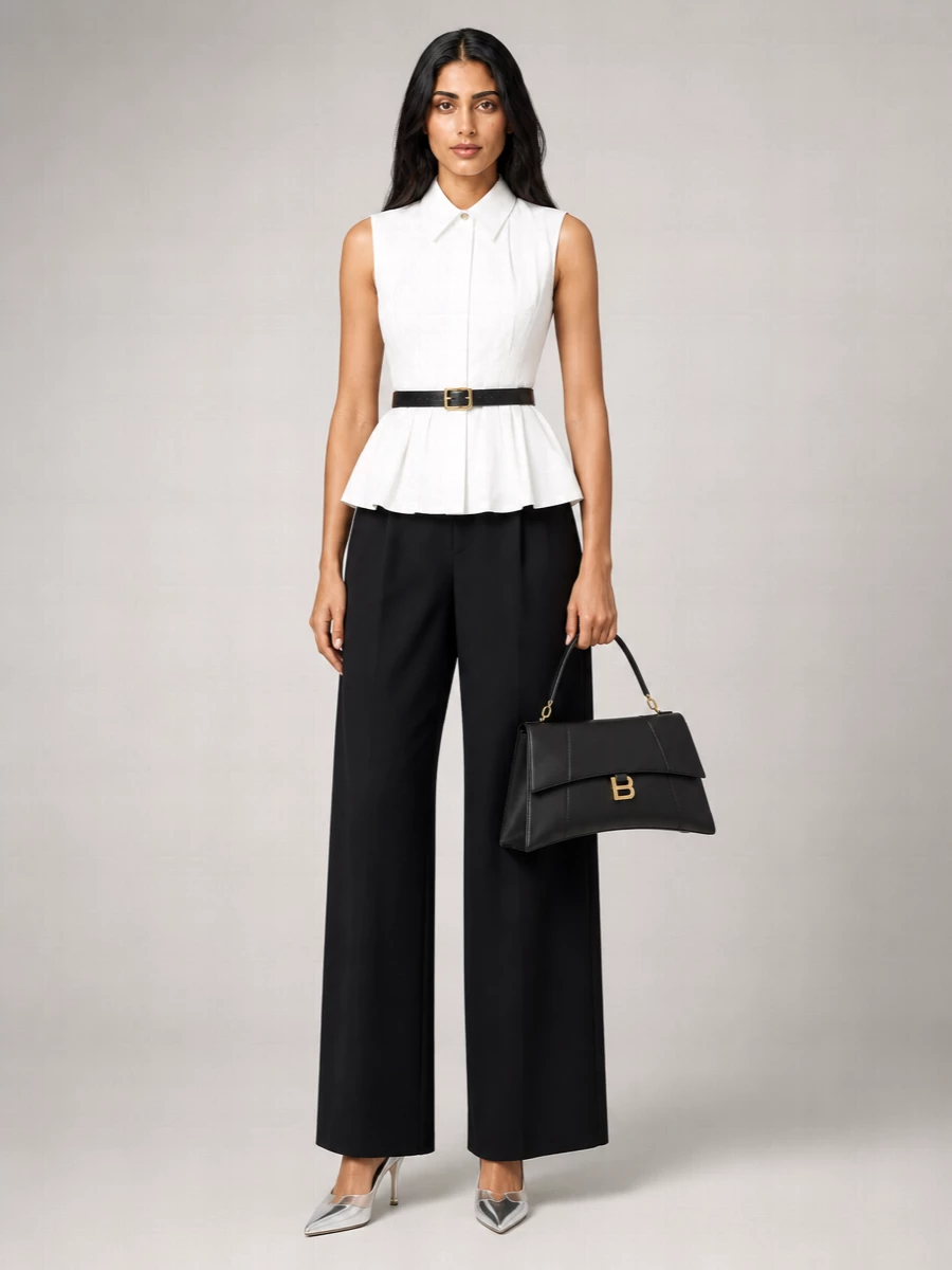 Sportmax Wide-Leg Trousers