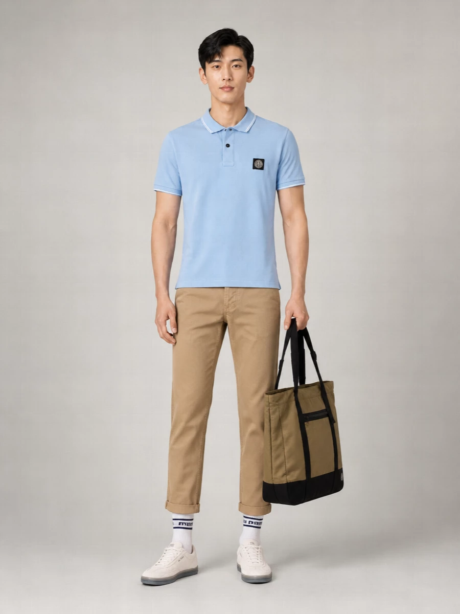 Stone Island Cotton Polo Shirt