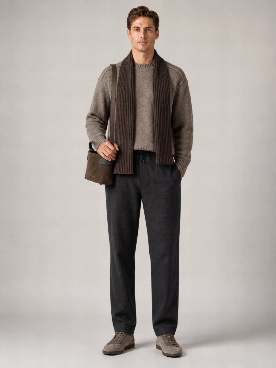 Studio Nicholson yak wool merino wool sweater vest