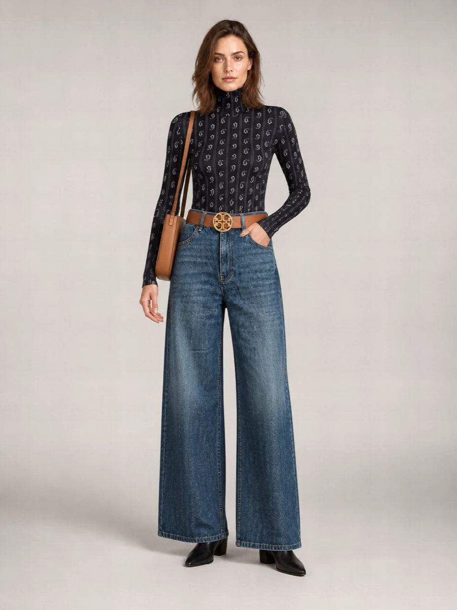 Tory Burch wide-leg jeans