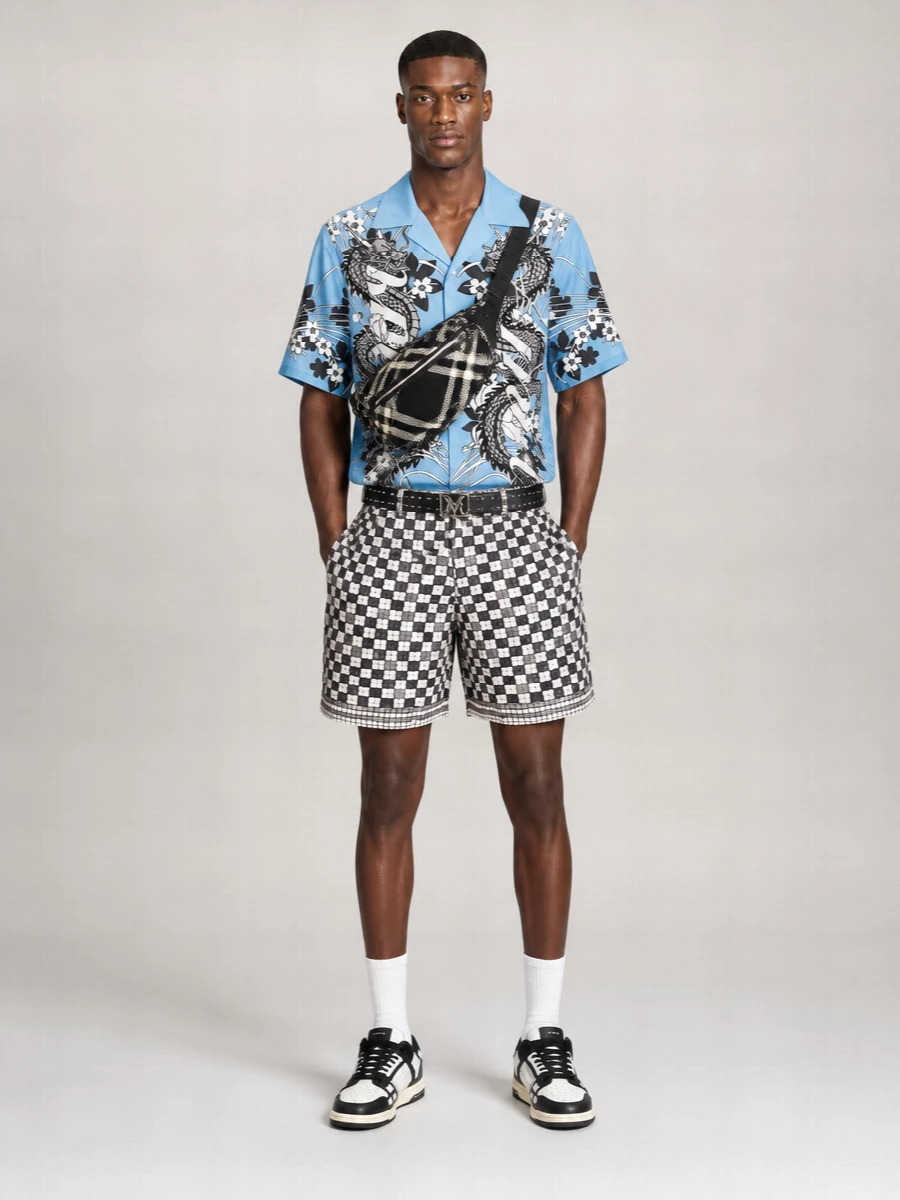 Amiri Printed Cotton Shirt