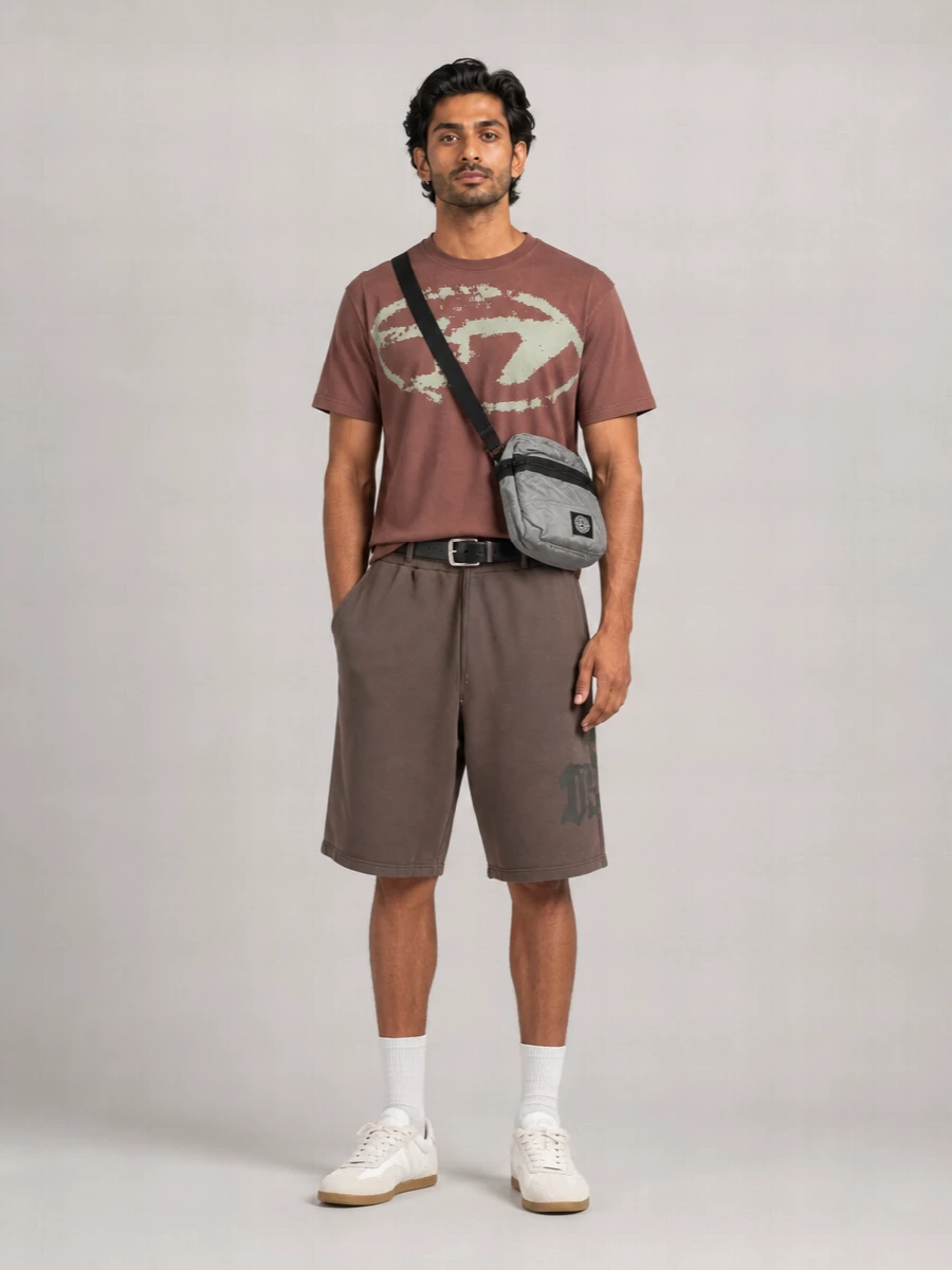 Diesel Printed Shorts
