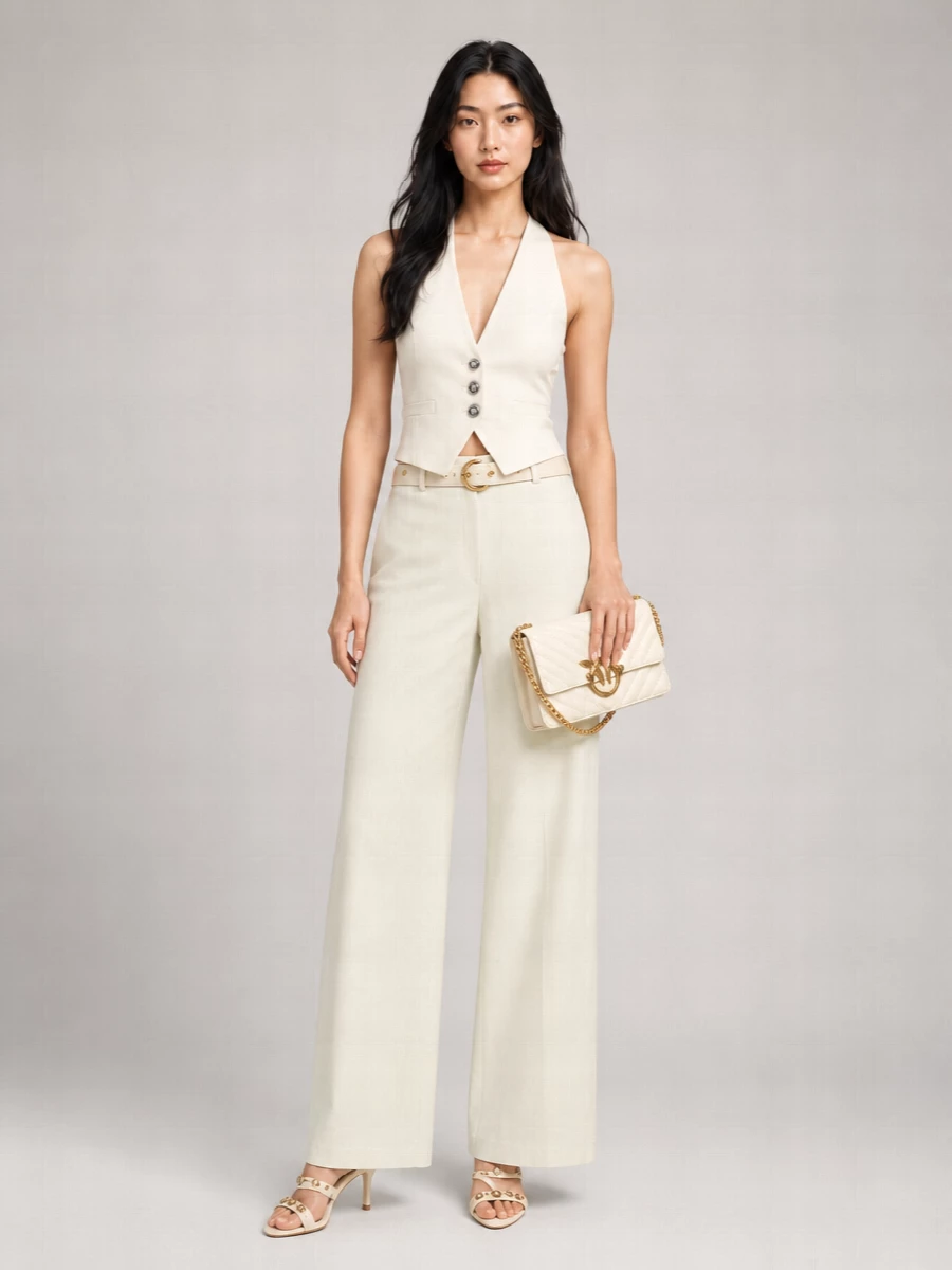 Pinko Wide-Leg Trousers