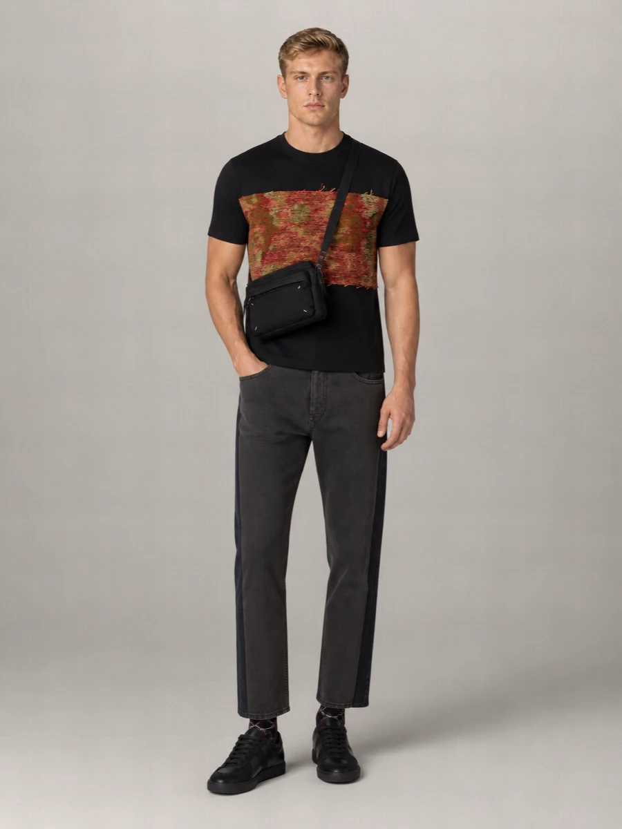 Maison Margiela Leather Paneled Best Quality Low-Top Sneakers