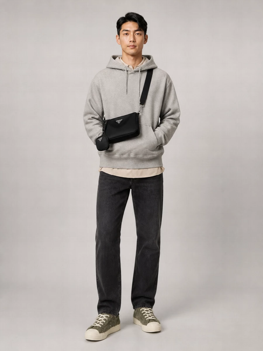 Prada Leather Shoulder Bag