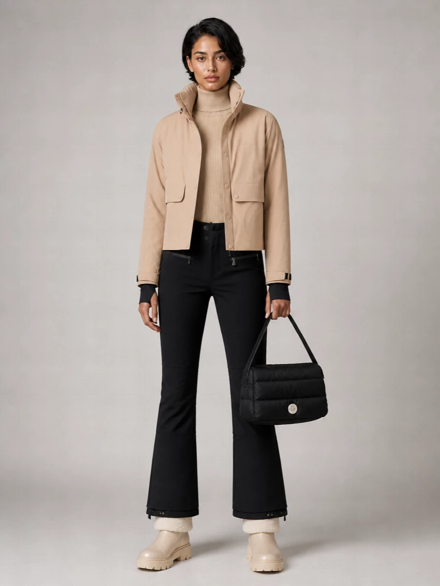 Moncler Grenoble down fitted jacket