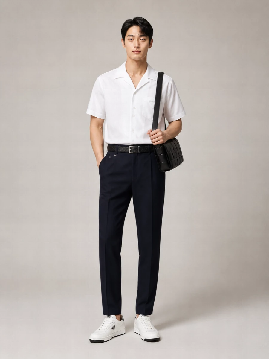Prada Cotton Short-Sleeve Shirt