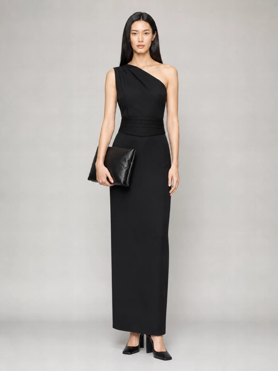 Max Mara Strapless Mini Dress