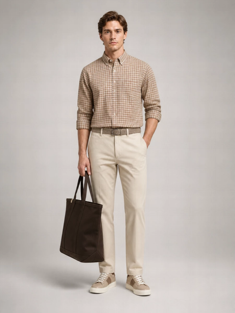 Beams Plus Cotton Linen Shirt