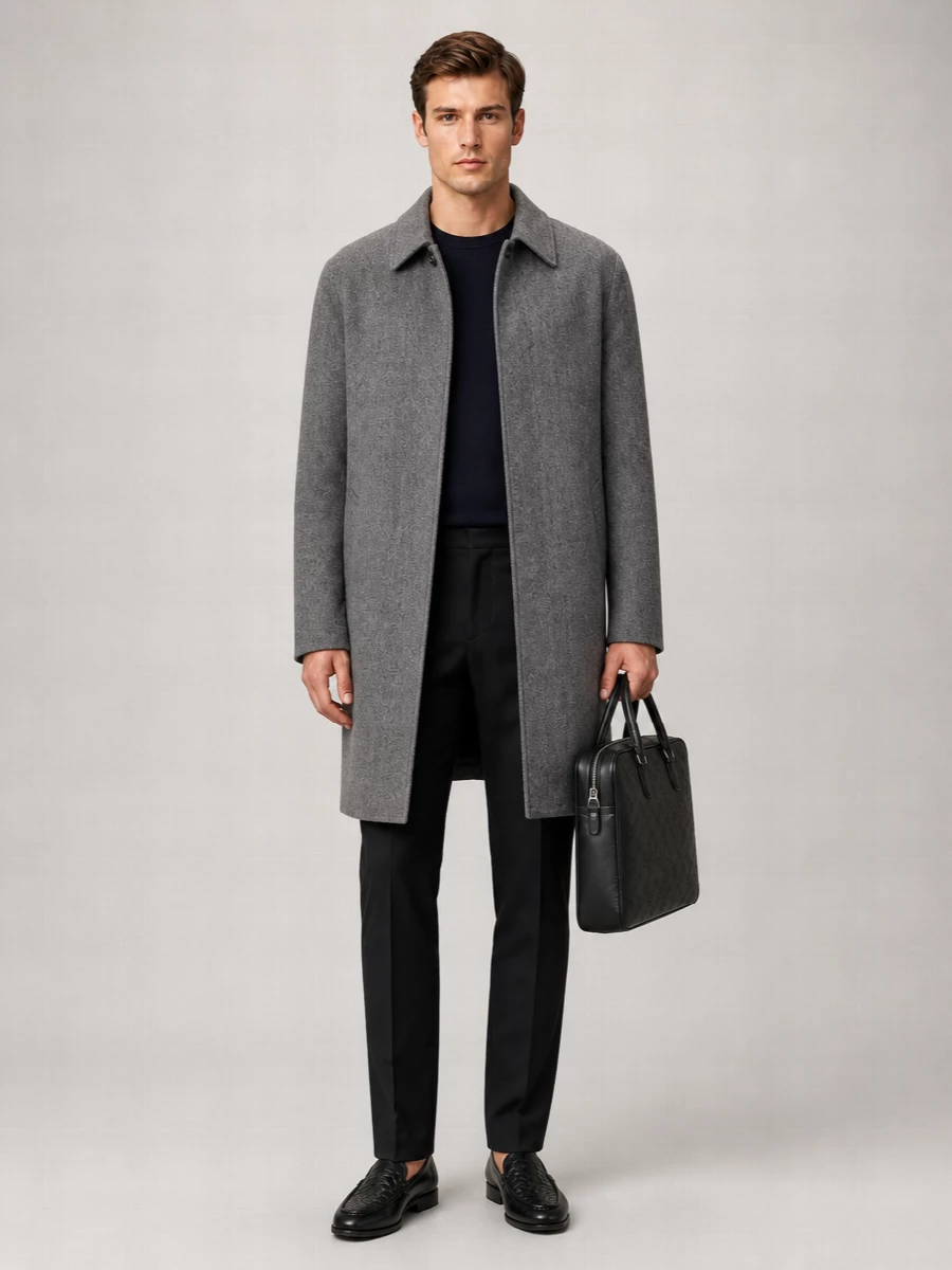Brioni Cashmere Wool Coat