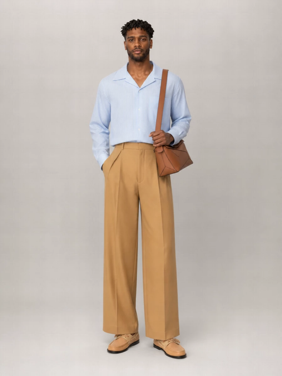 Loewe Embroidered Cotton Shirt