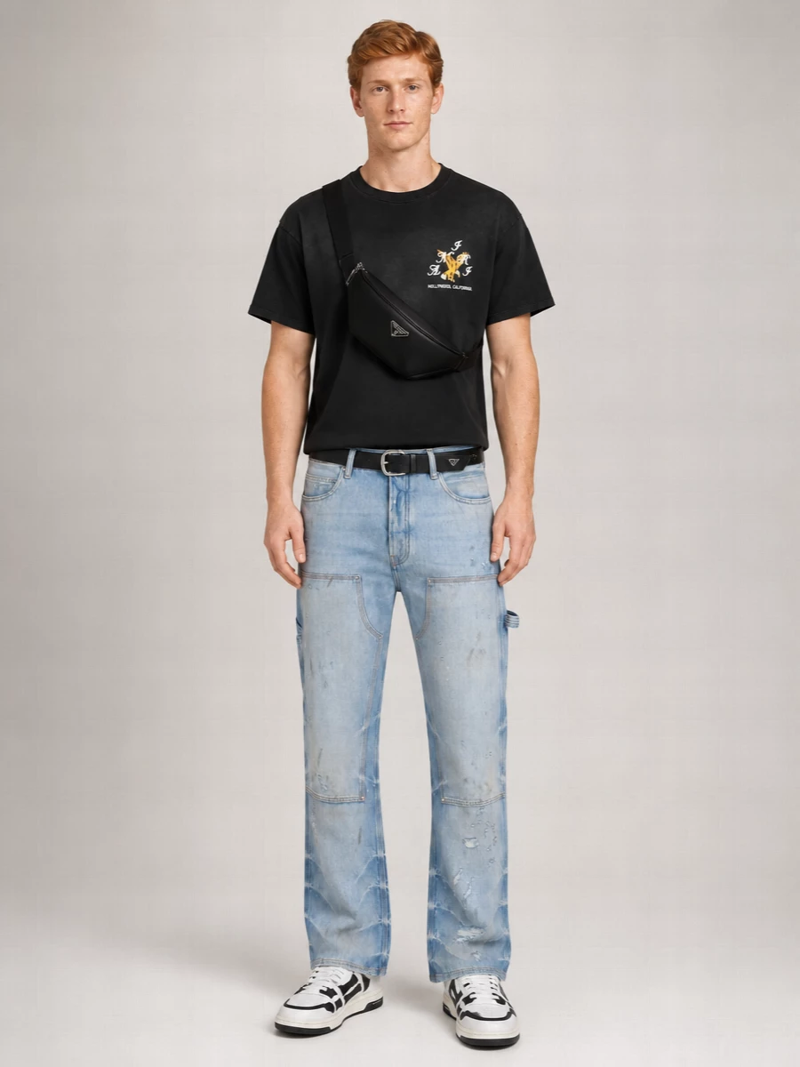 Amiri Straight-Leg Jeans