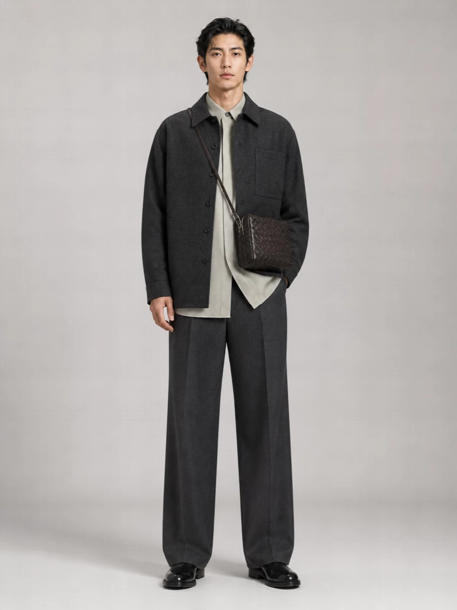 Bottega Veneta Cashmere Silk Shirt Jacket