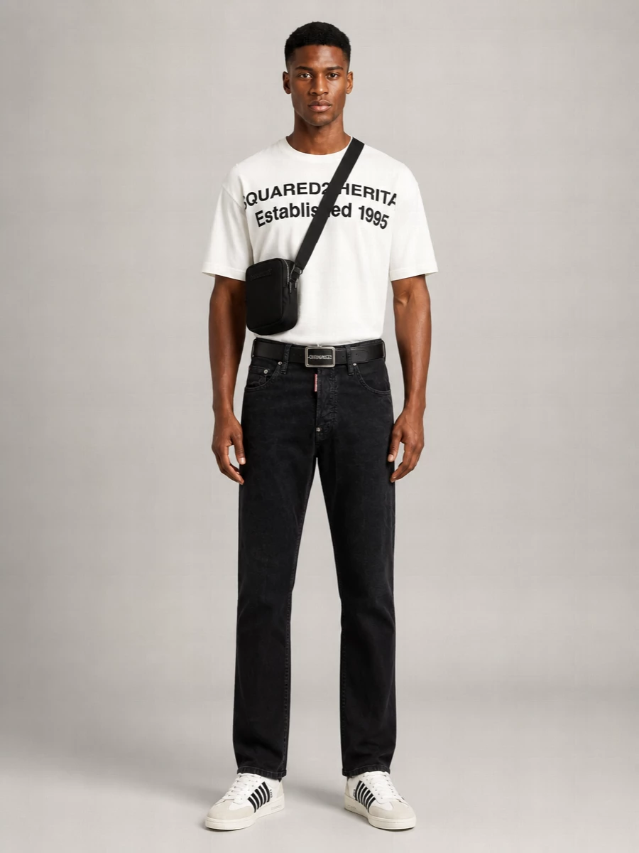 Dsquared2 Oversized Cotton T Shirt