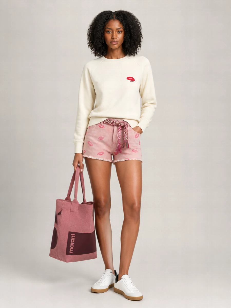 Isabel Marant Yenky Cotton Shoulder Bag