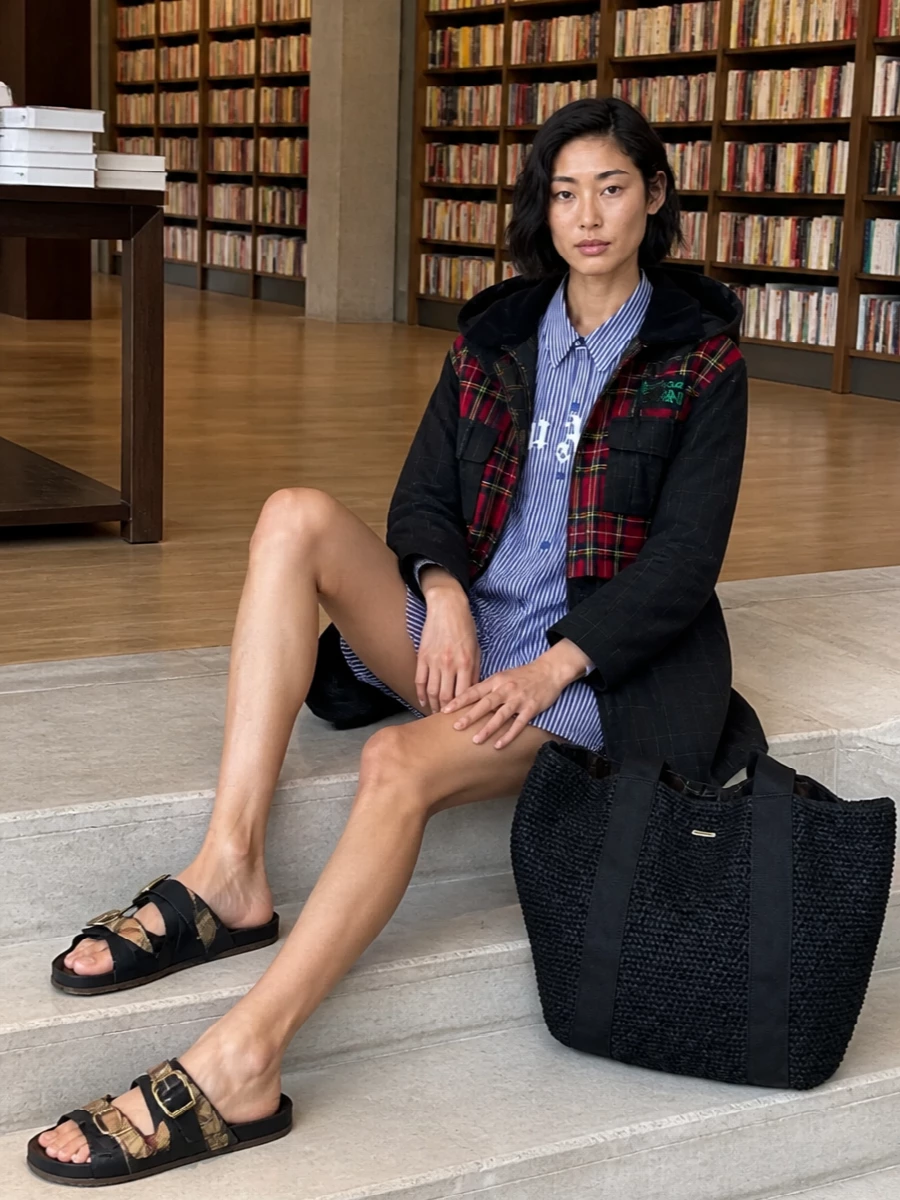 Barbour parka palm angels dress burberry slides