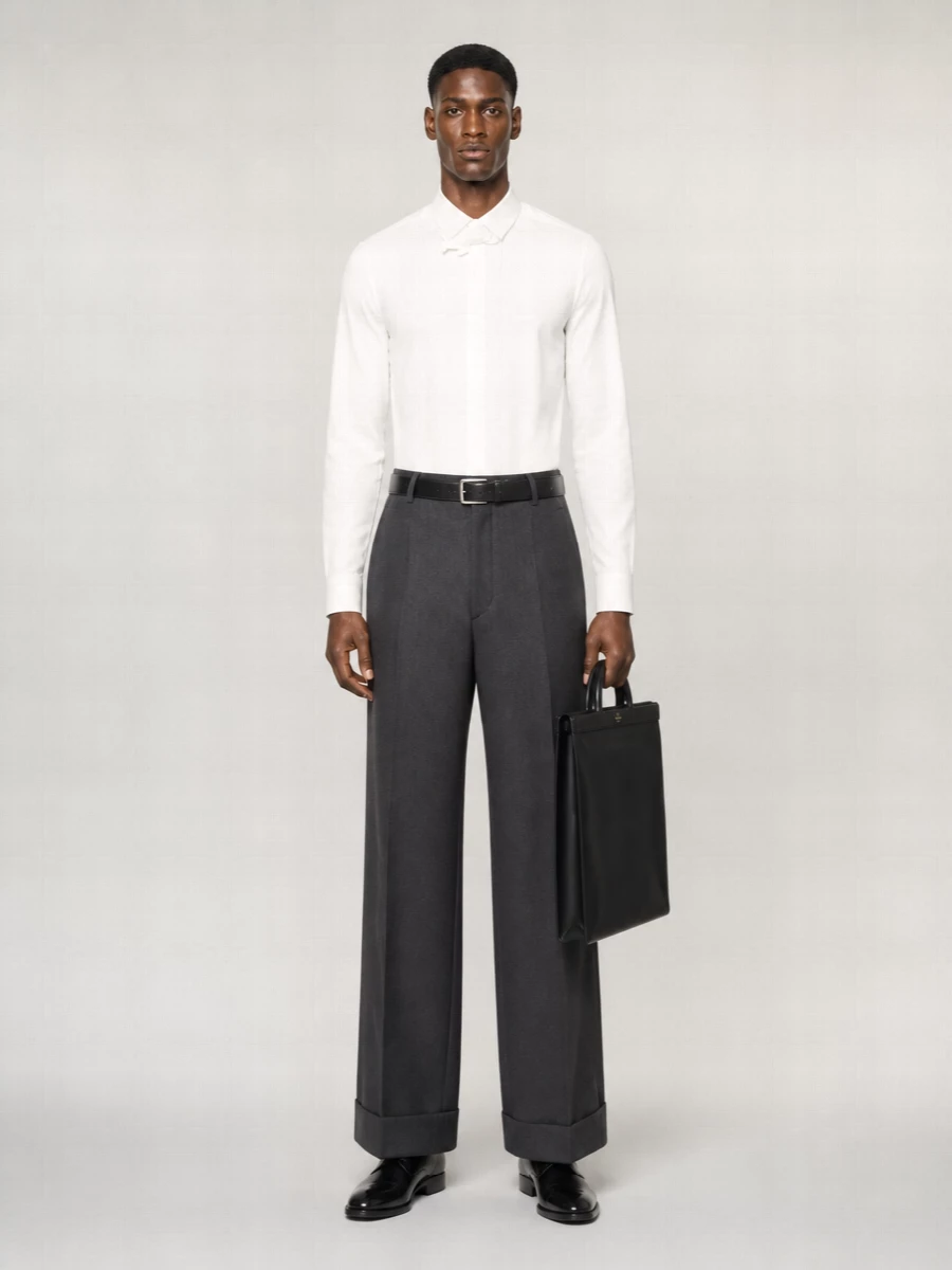 Valentino Wool Tailored Trousers
