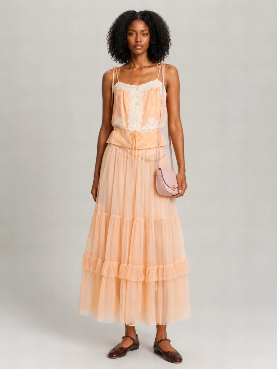 Chloé Leather Misty Ballerina Shoes