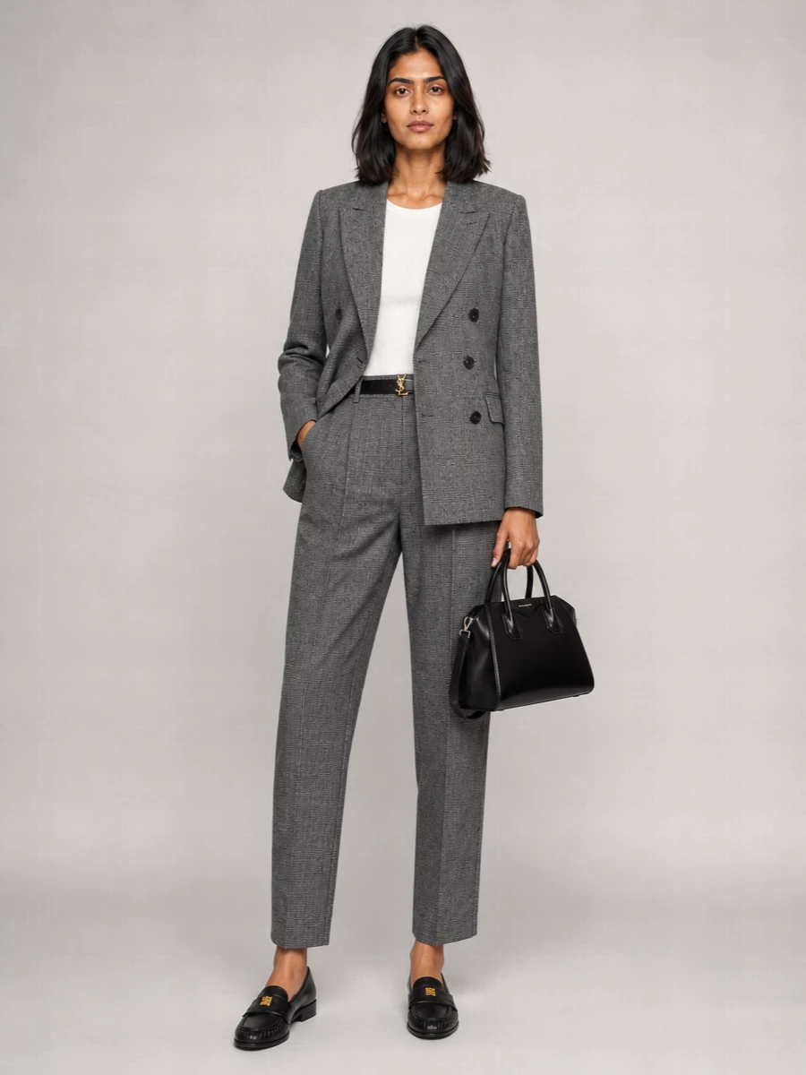 Givenchy embroidered wool suit trousers
