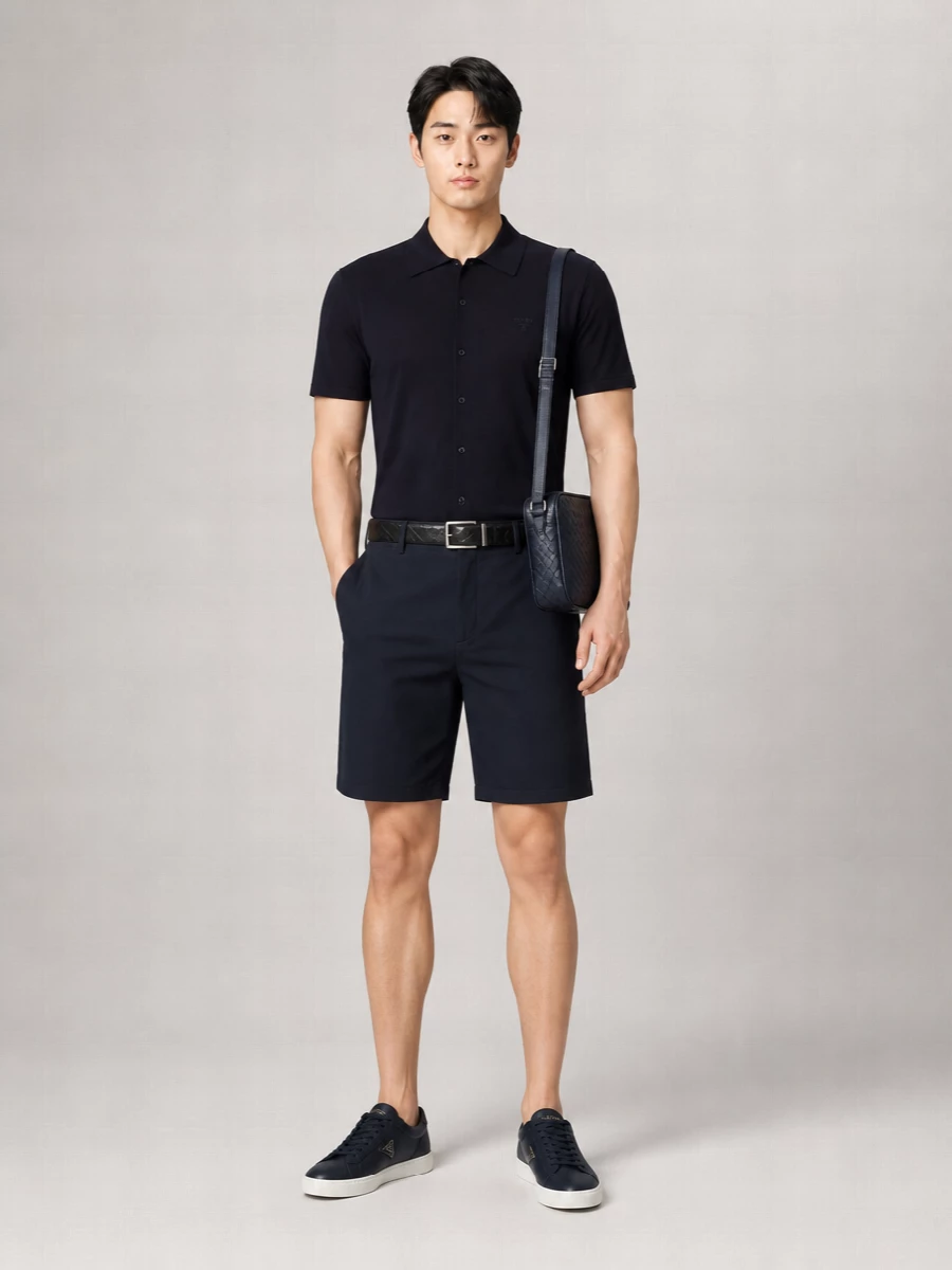 Prada Cotton Poplin Bermuda Shorts