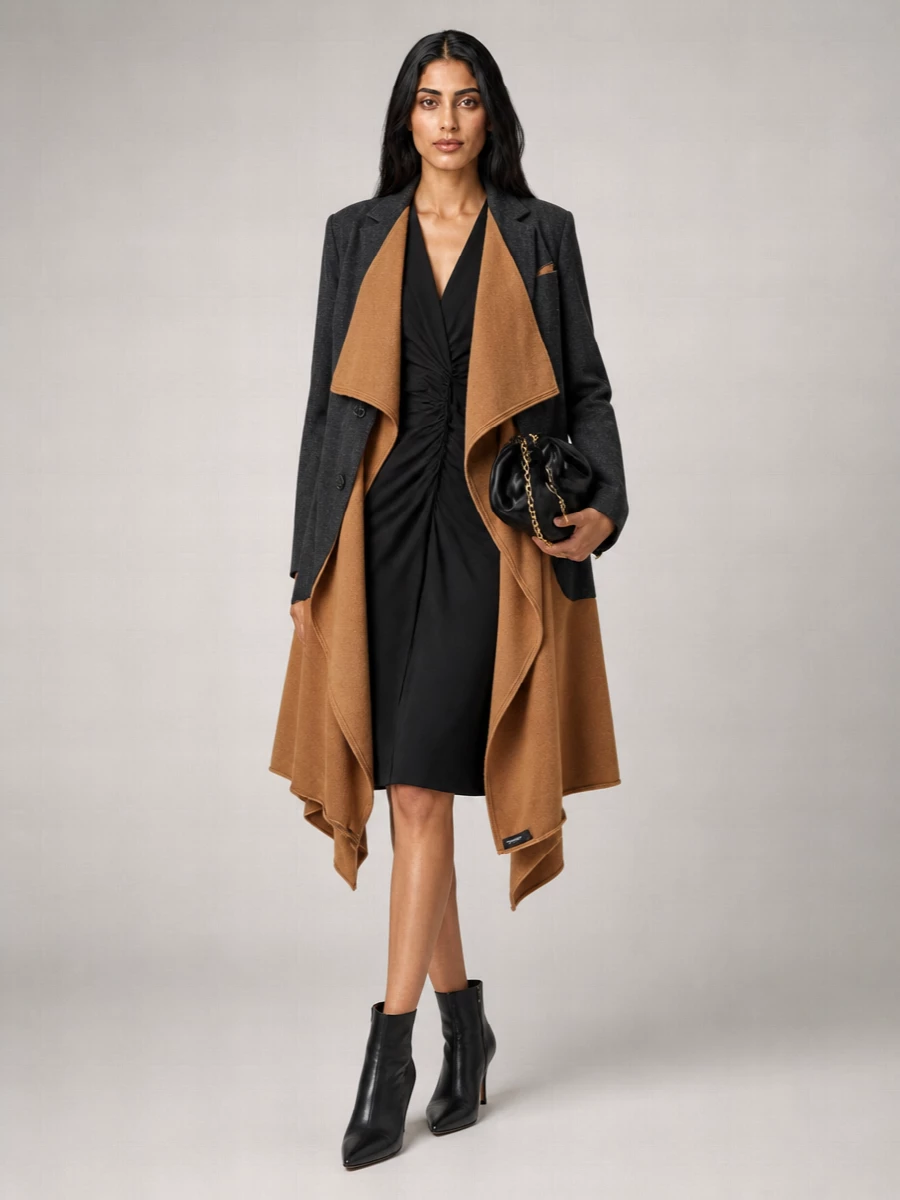 Undercover Wool Shawl Blazer
