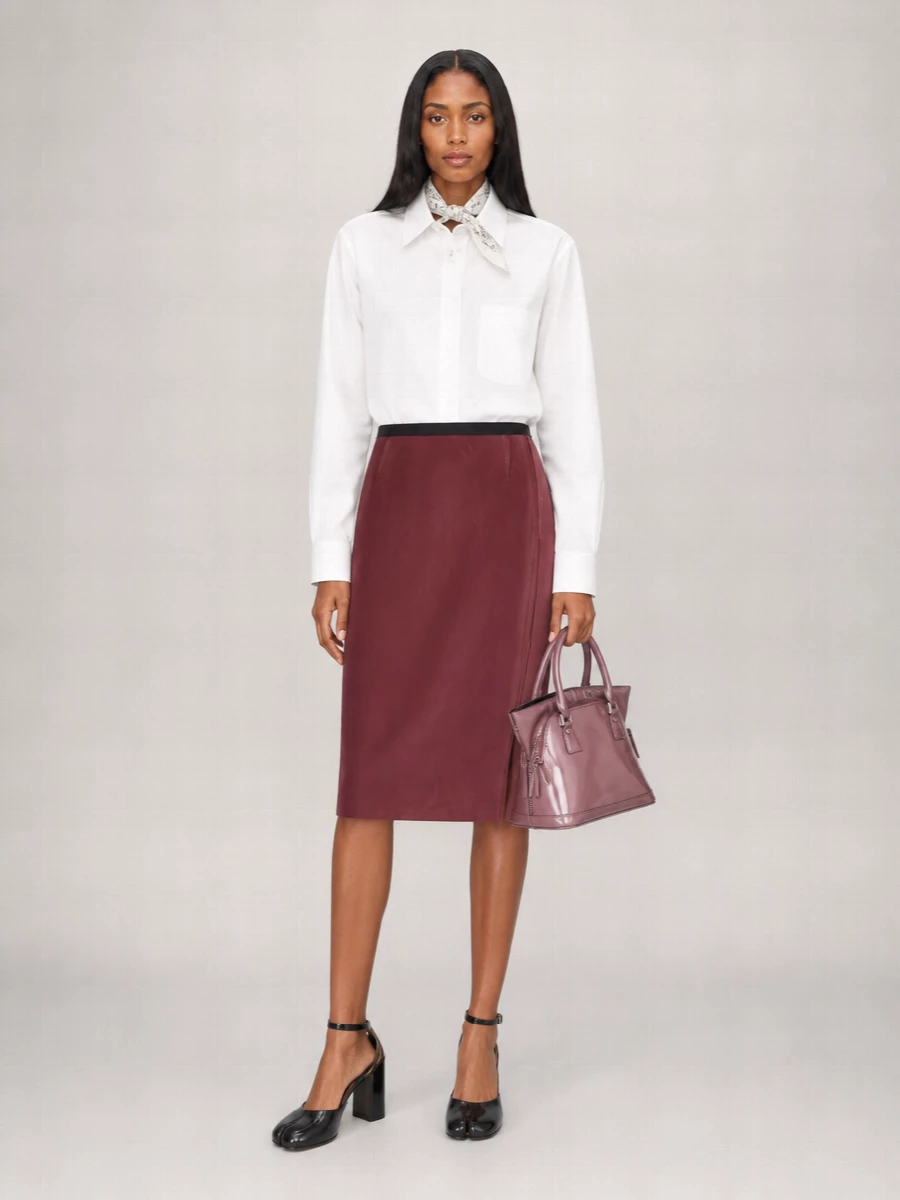 Maison Margiela Viscose Mini Skirt