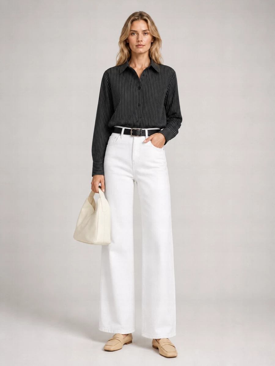 The Frankie Shop straight-leg jeans