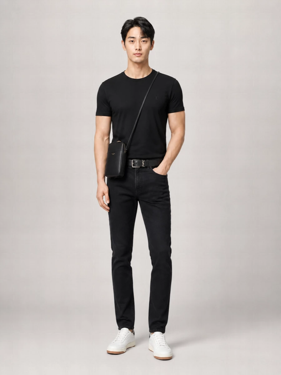 Saint Laurent Cotton T Shirt