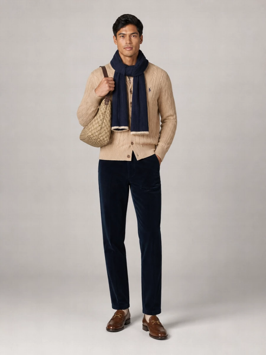 Gucci Canvas Shoulder Bag