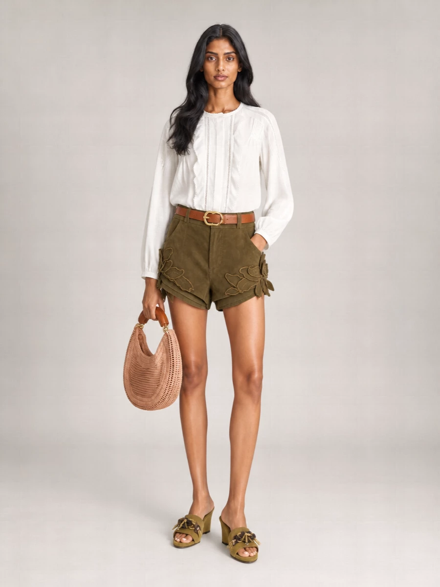 Chloé Shoulder Raffia Shoulder Bag