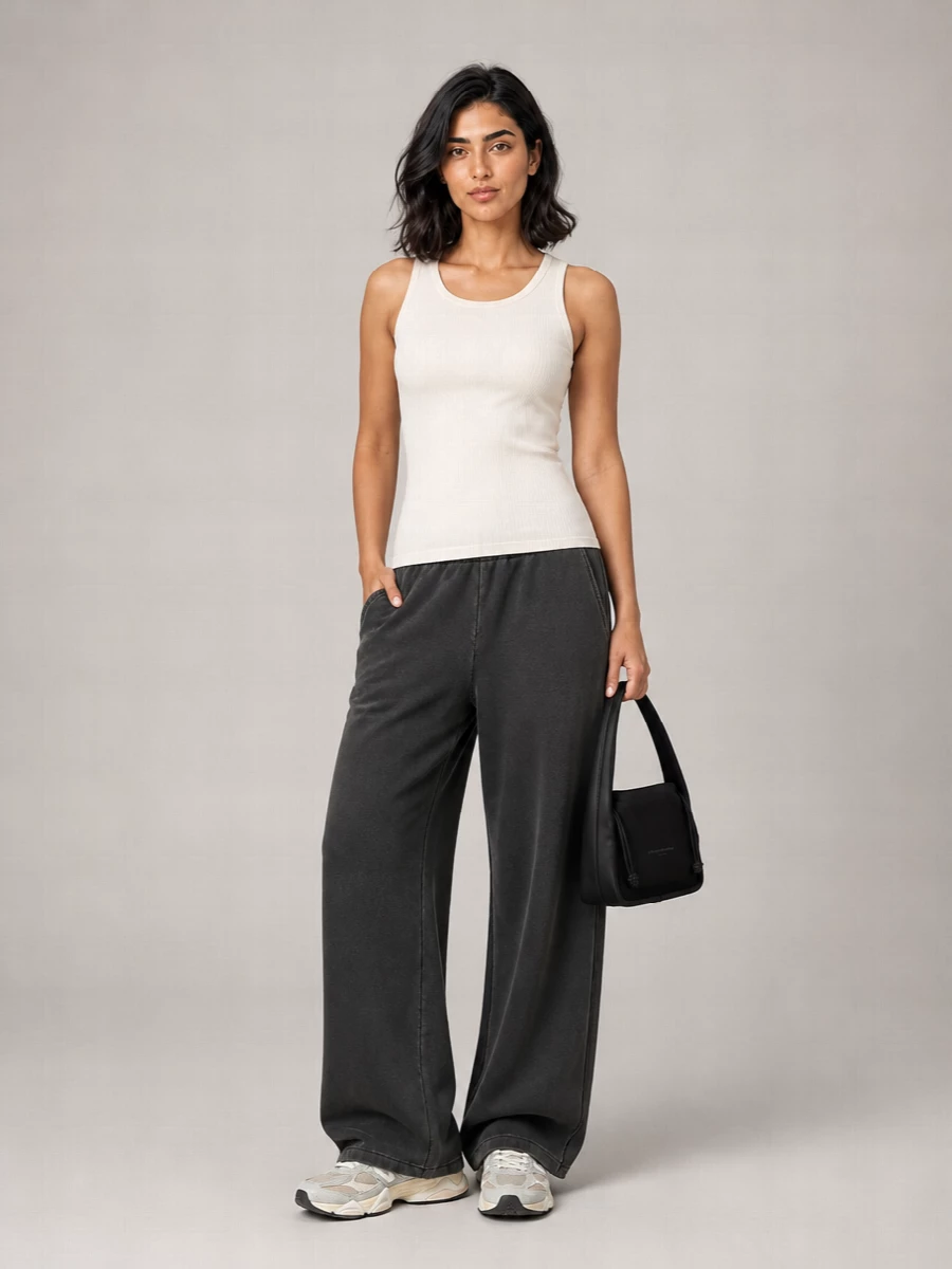 Entire Studios Cotton Wide-Leg Low-Rise Joggers