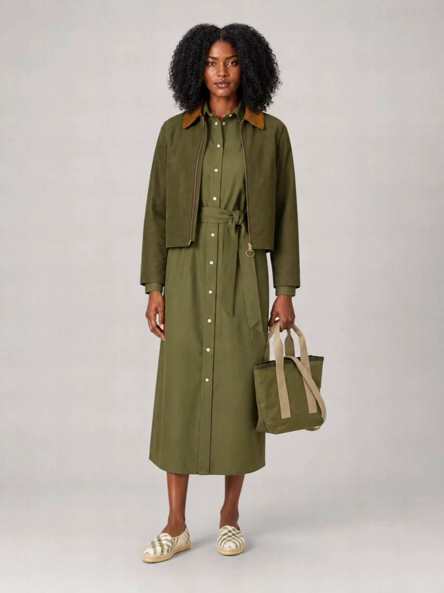 Barbour Cotton Cropped Jacket