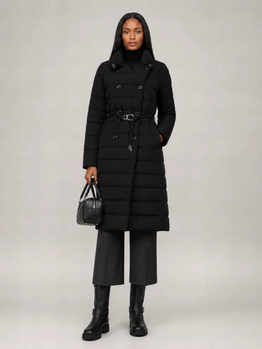 Moorer Down Double Breasted Coat