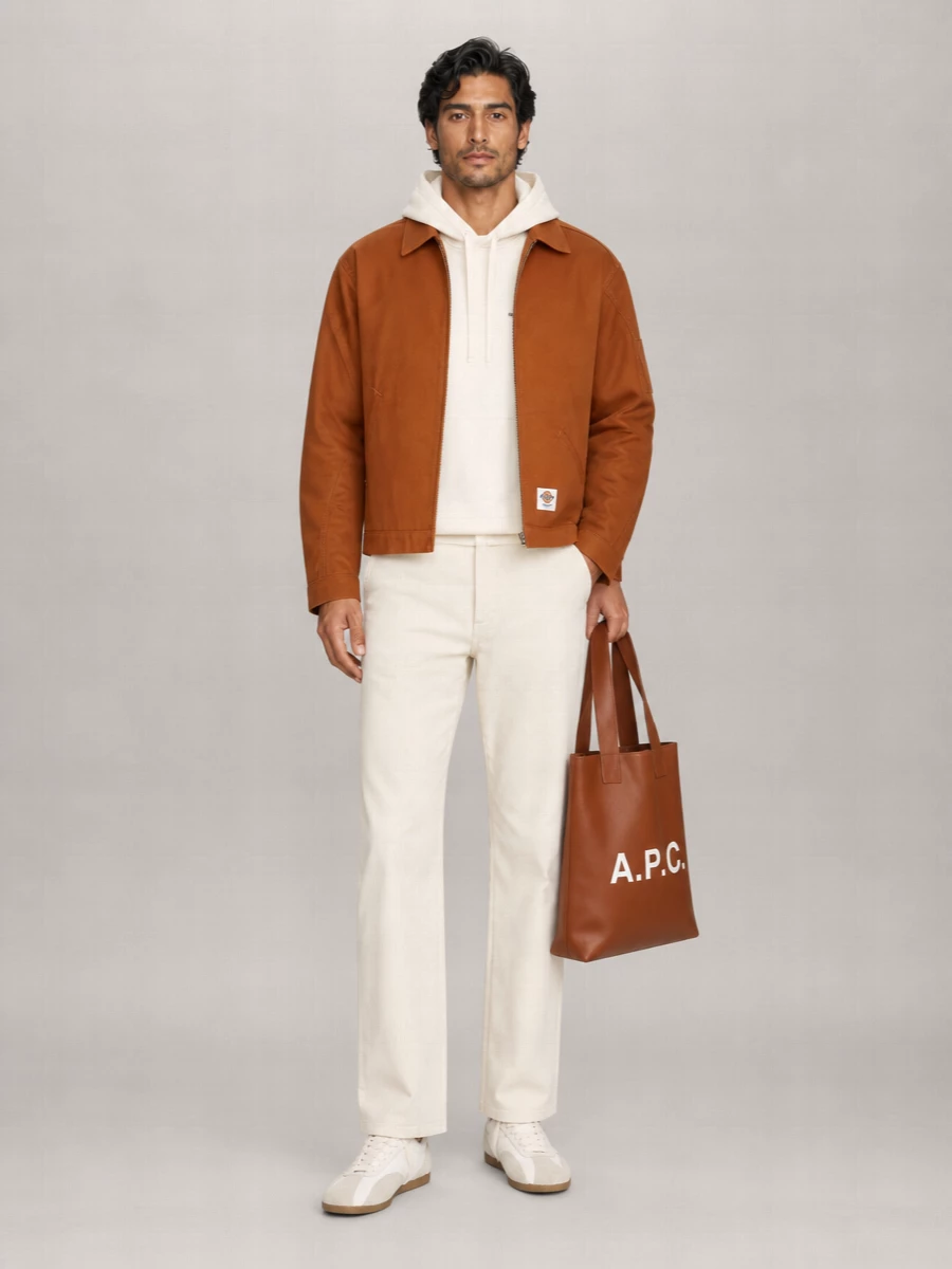 Undercover Asymmetric Single-Breasted Coat