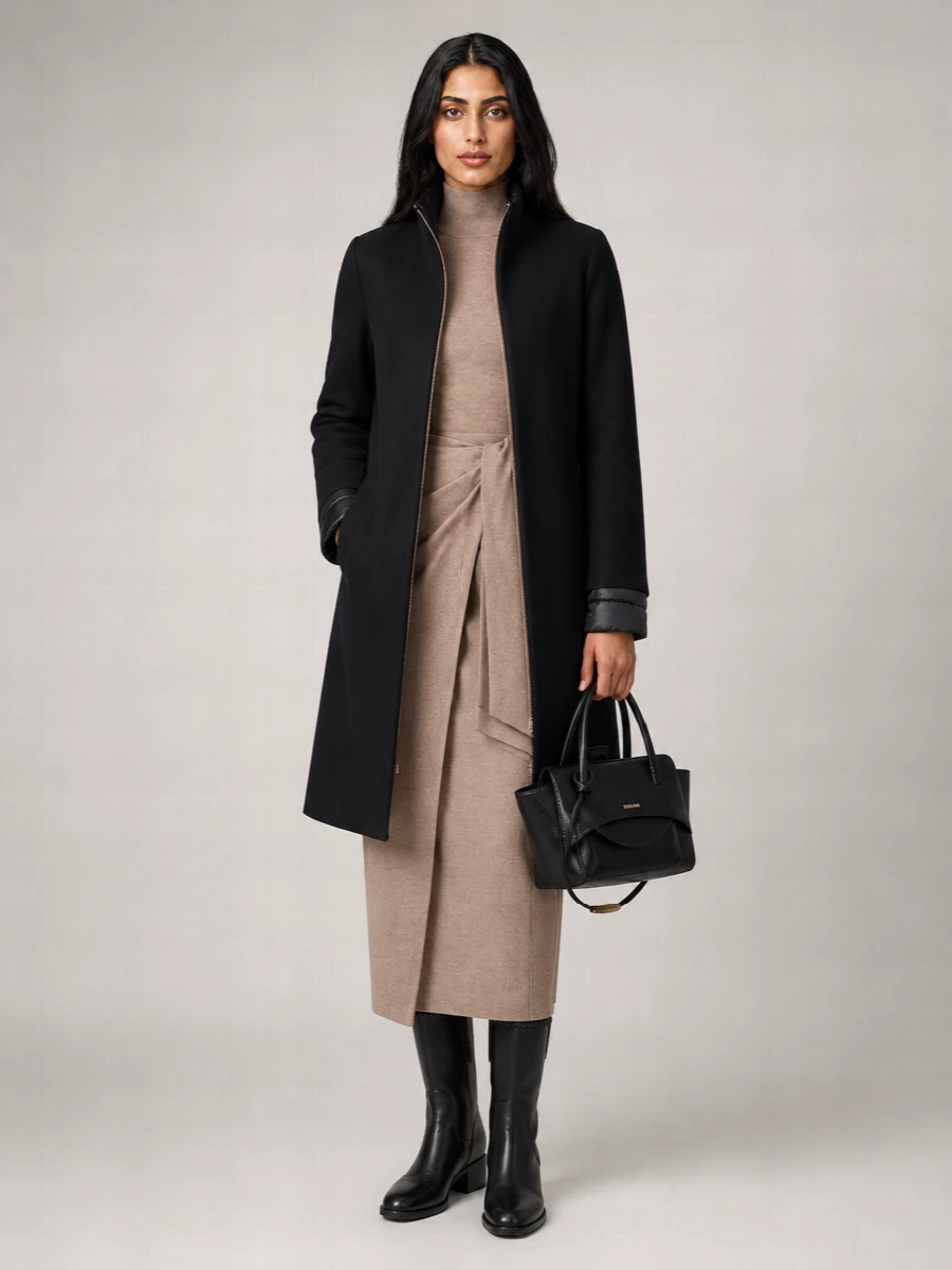 Hidesins Grained Leather Small Tote Bag