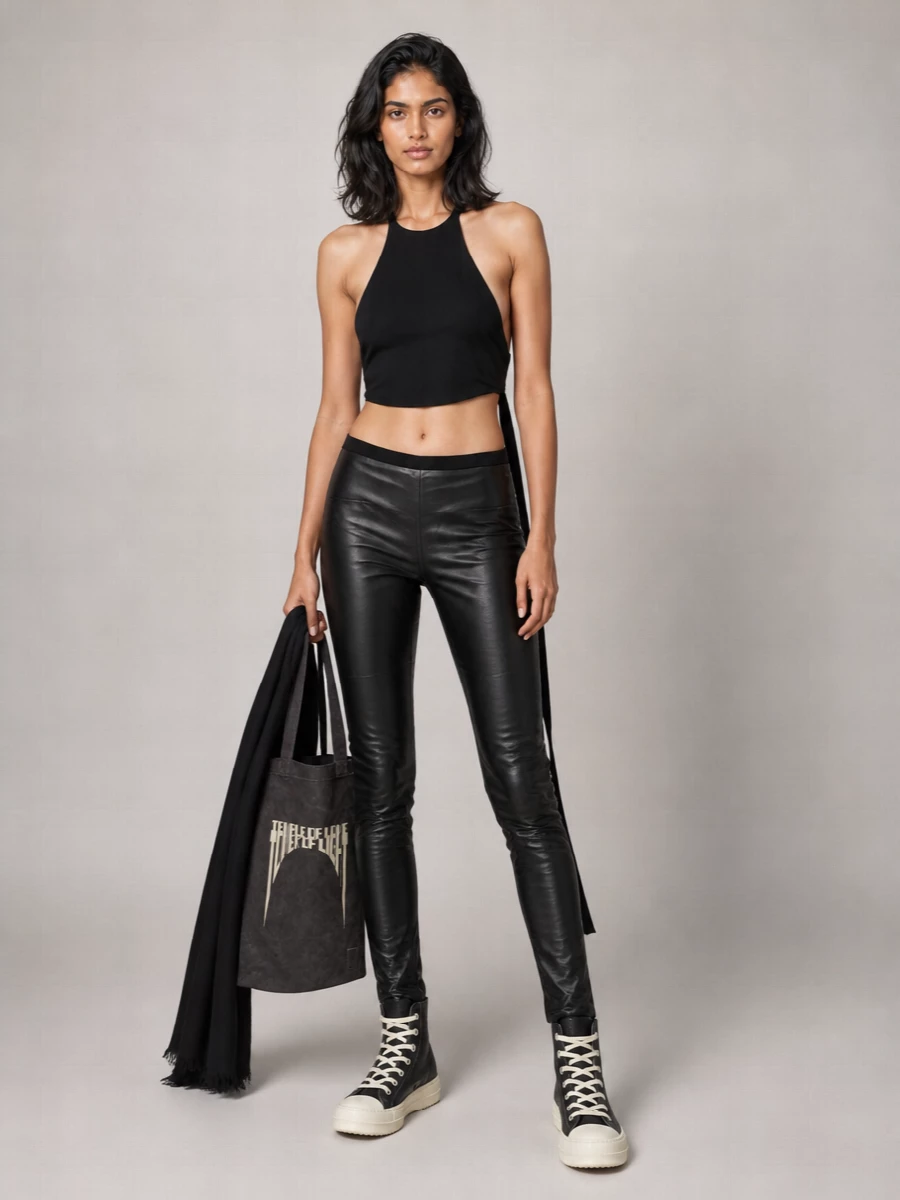 Rick Owens Tote Pod Cotton Tote Bag