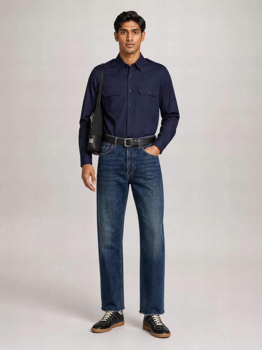 Maison Margiela Denim Straight-Leg Jeans