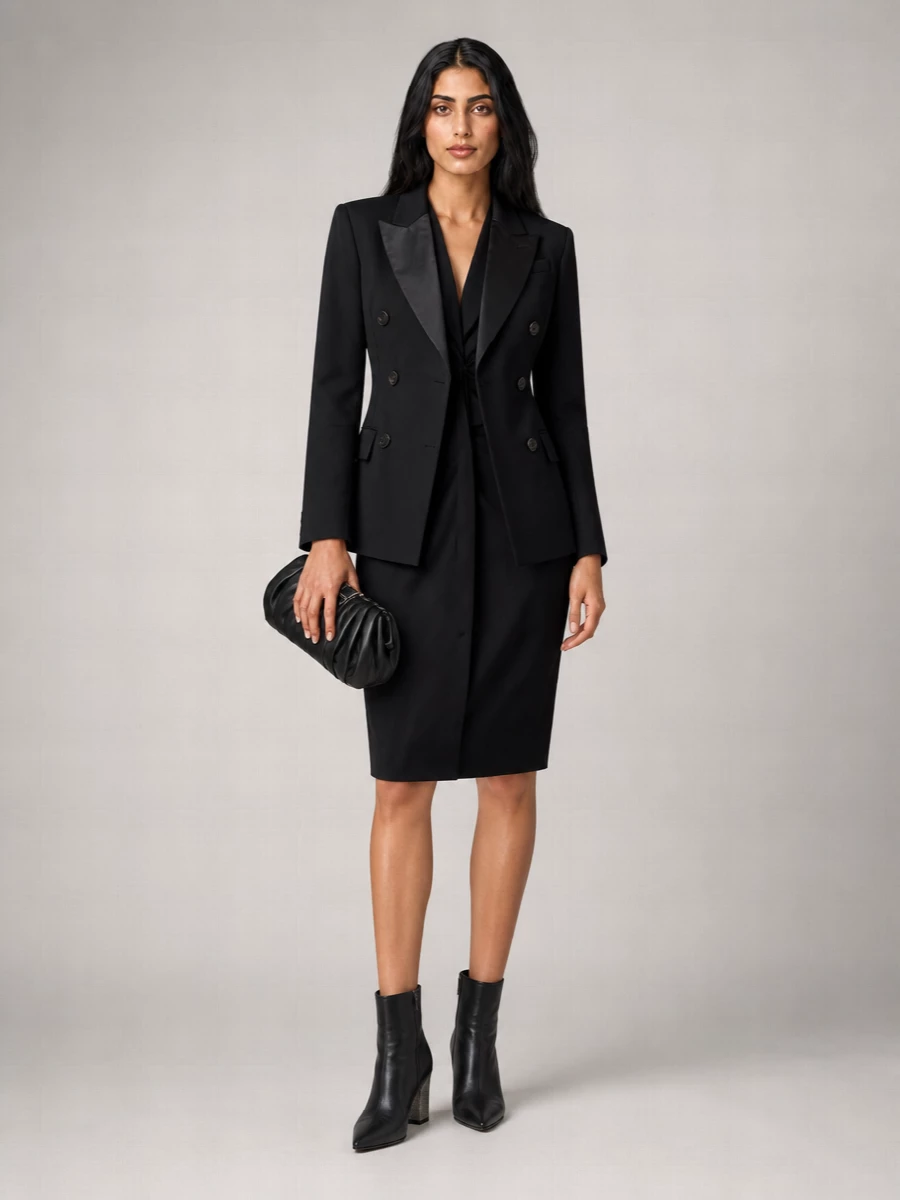 Brunello Cucinelli Virgin Wool Double-Breasted Blazer