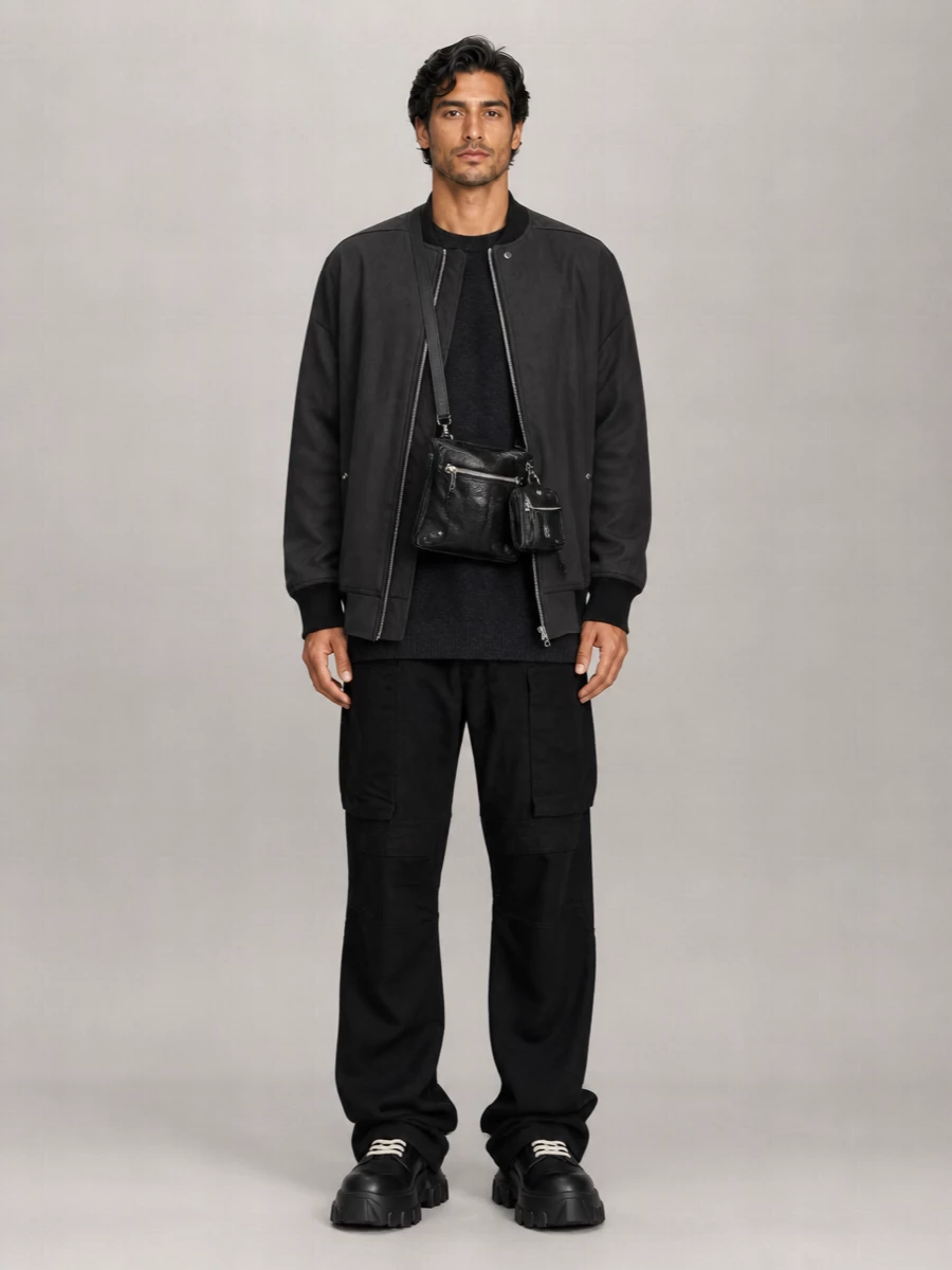 Rick Owens Regular-Fit Bomber Jacket